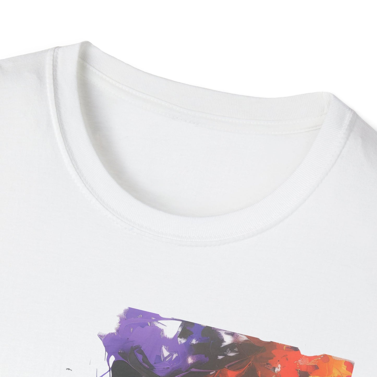 Rainbow Breath - Unisex Softstyle T-Shirt