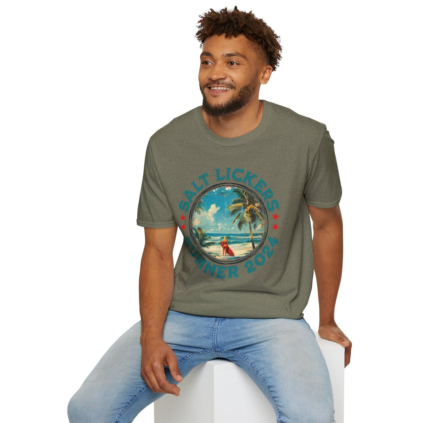 Surfing - Unisex Softstyle T-Shirt