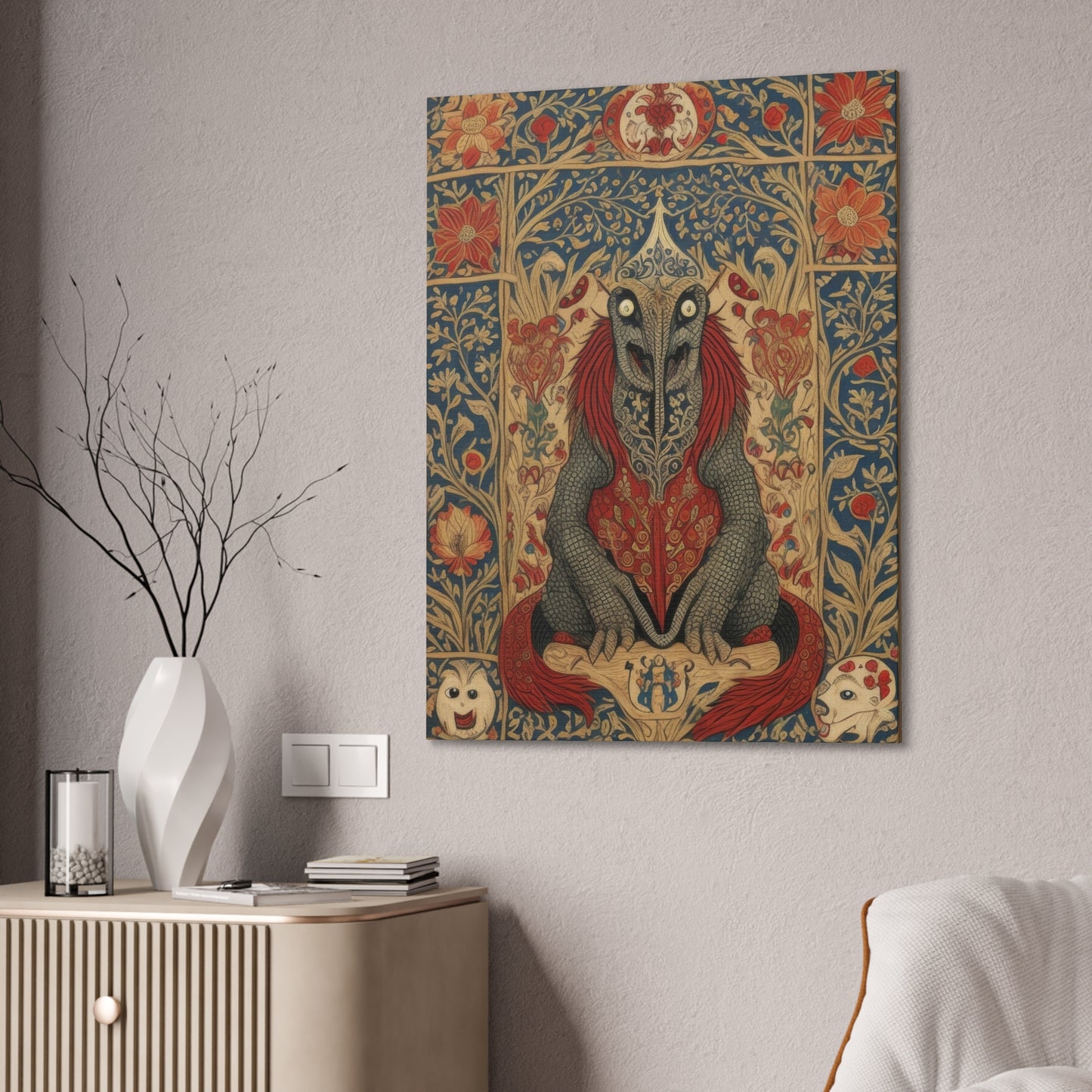 Medieval Tapestry - Canvas Stretched, 0.75"