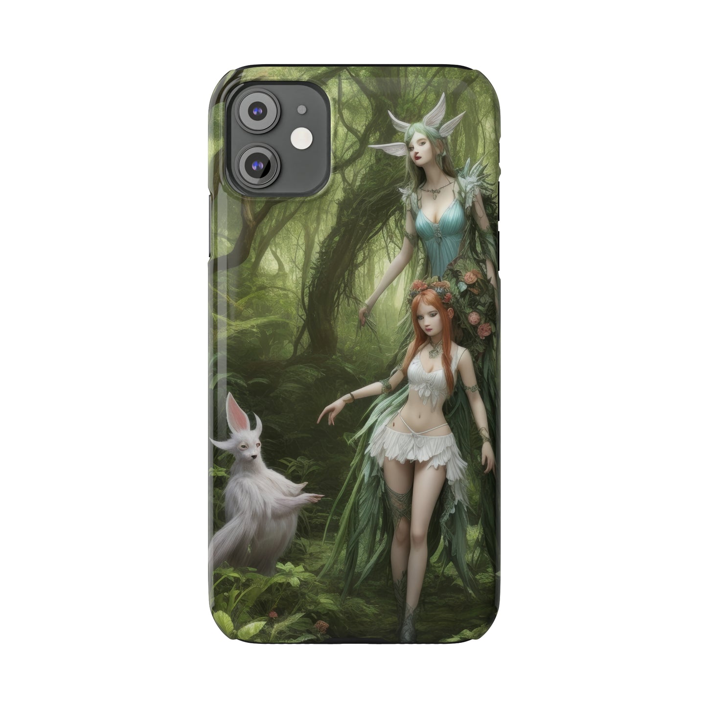 Curious Wood Nymph - Phone Case