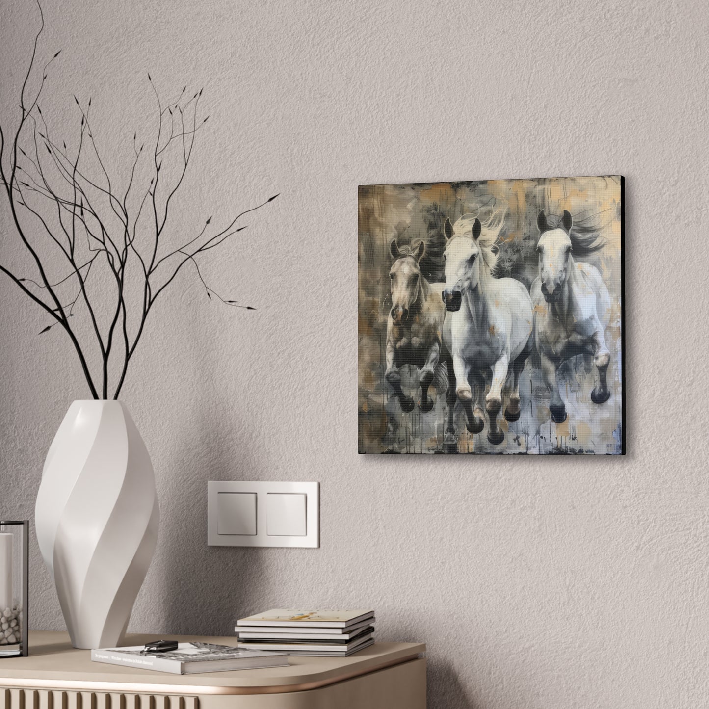 Horses - Canvas Stretched, 0.75"