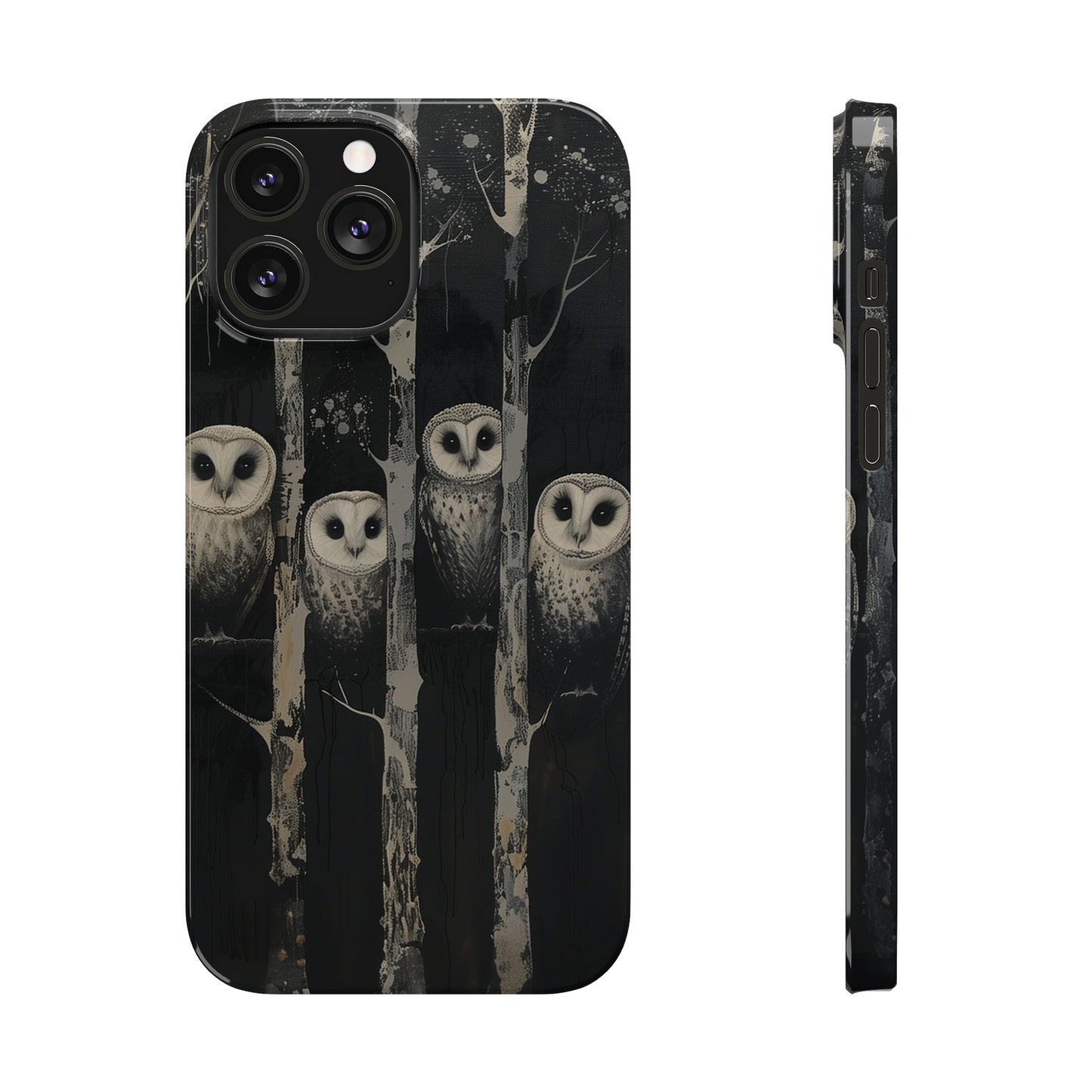 Owls at Night Phone Case