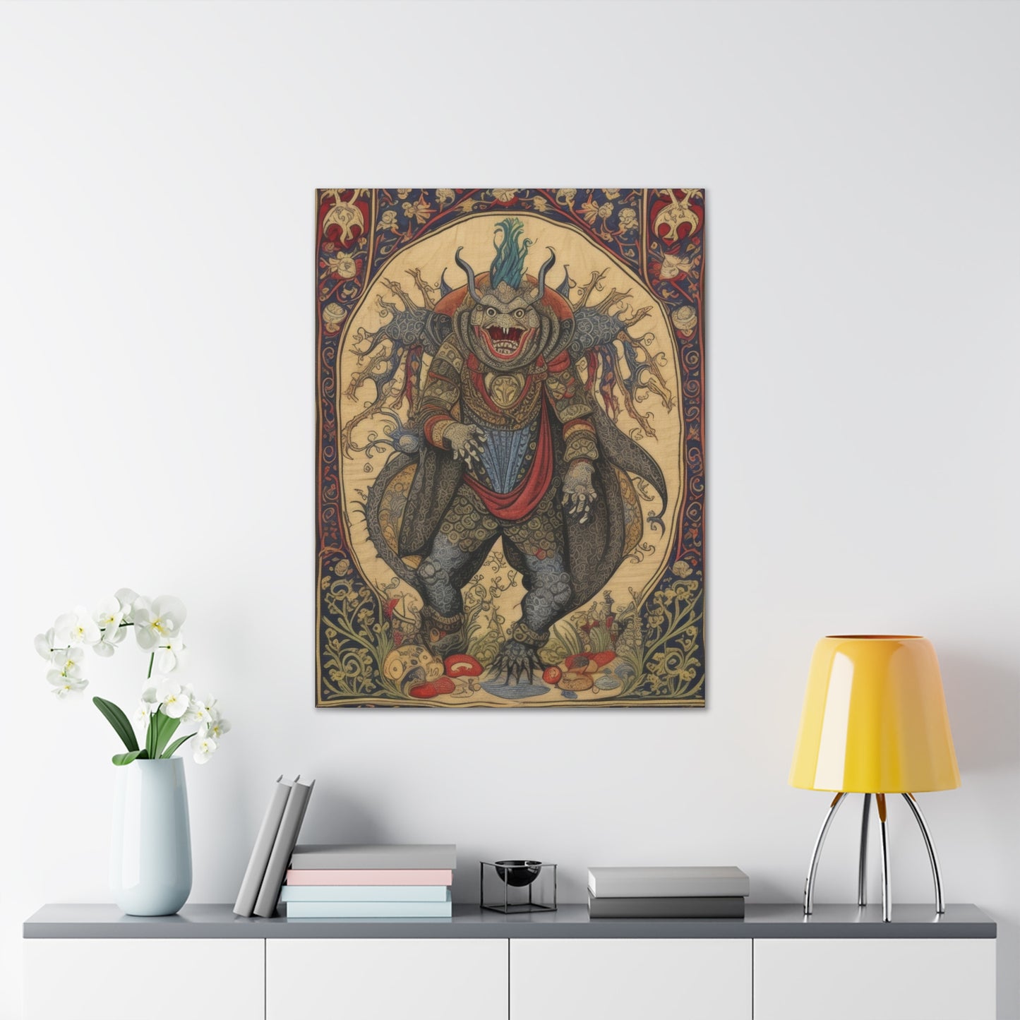 Medieval Tapestry - Canvas Stretched, 0.75"