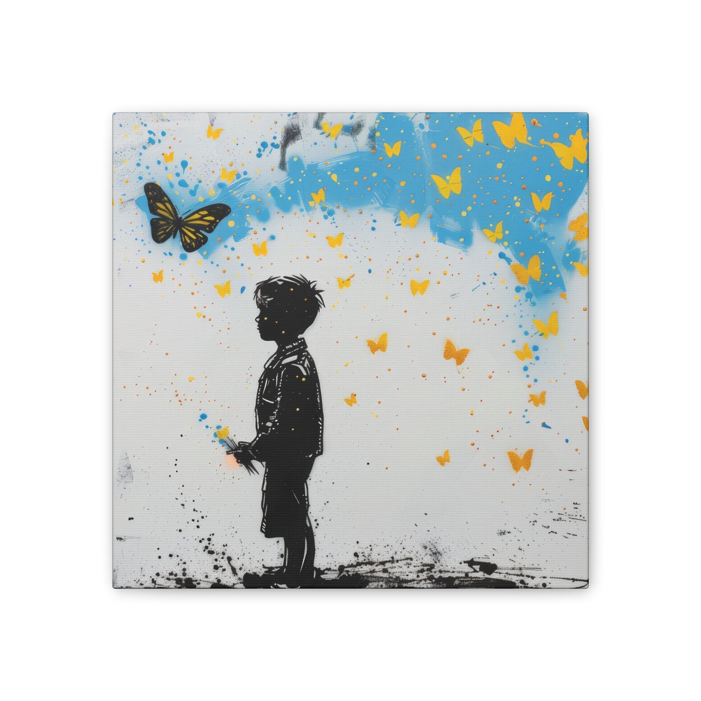 Butterflies - Canvas Stretched, 0.75"