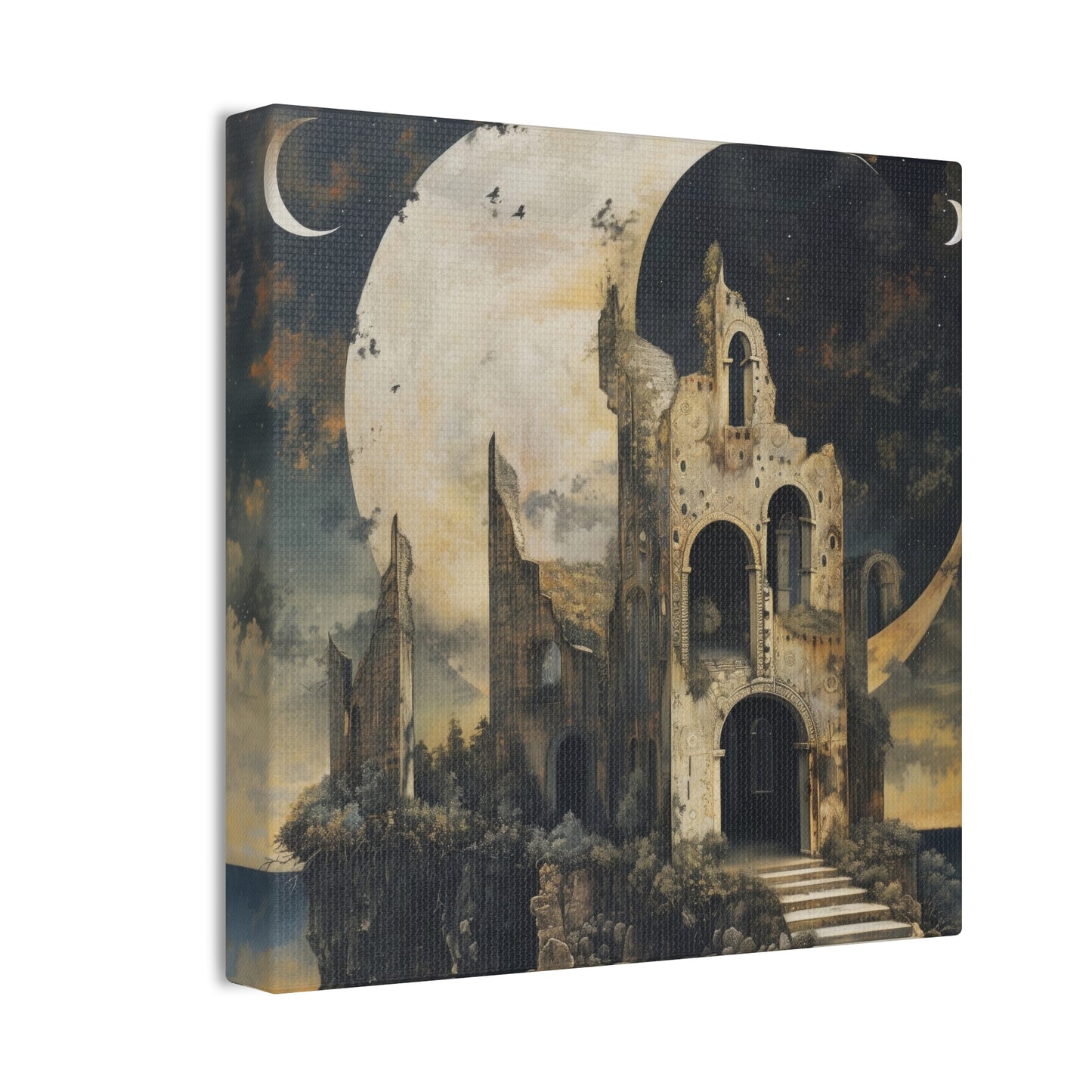 Night's Castle  - Canvas Stretched, 0.75"