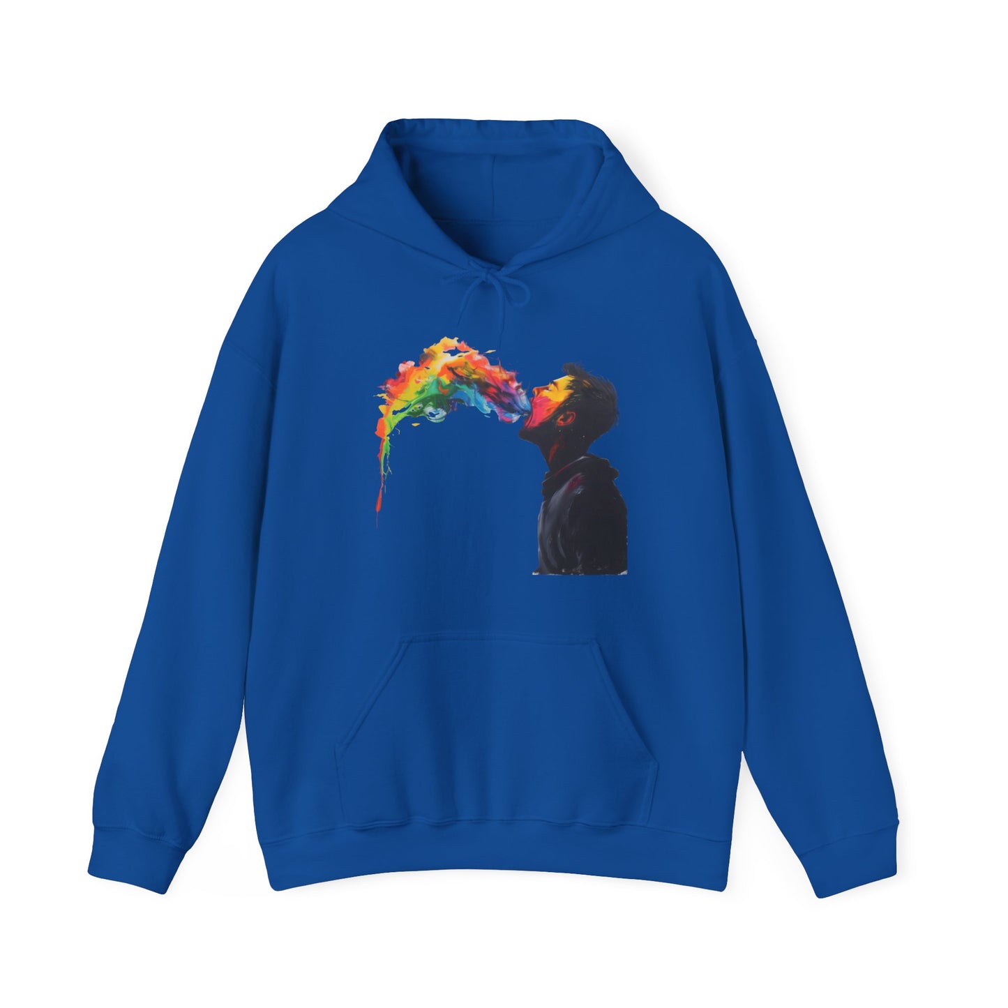 Rainbow Breath - Unisex Heavy Blend™ Hooded Sweatshirt