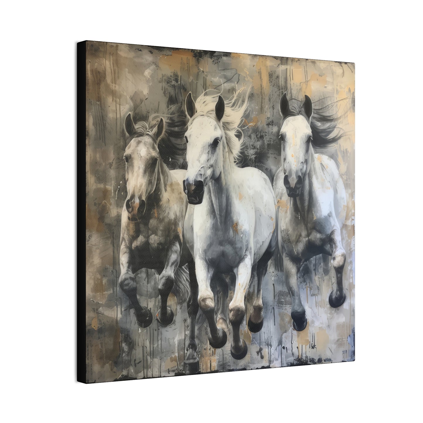 Horses - Canvas Stretched, 0.75"