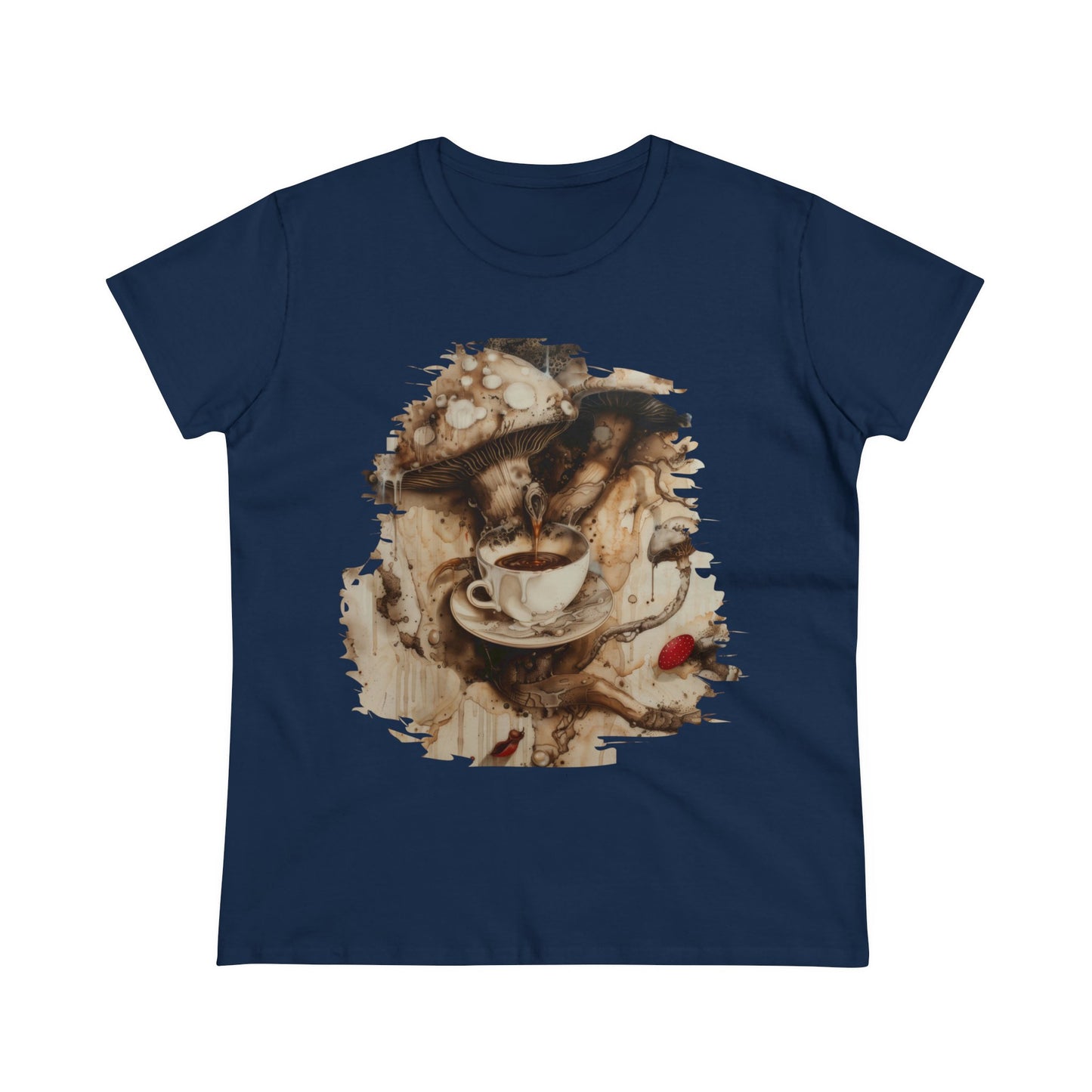 Organic Coffee - Women's Midweight Cotton Tee