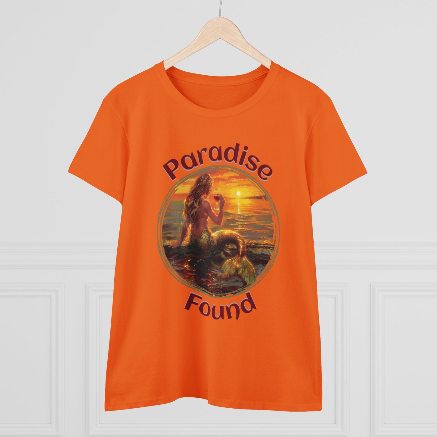 Paradise Found - Women's Midweight Cotton Tee