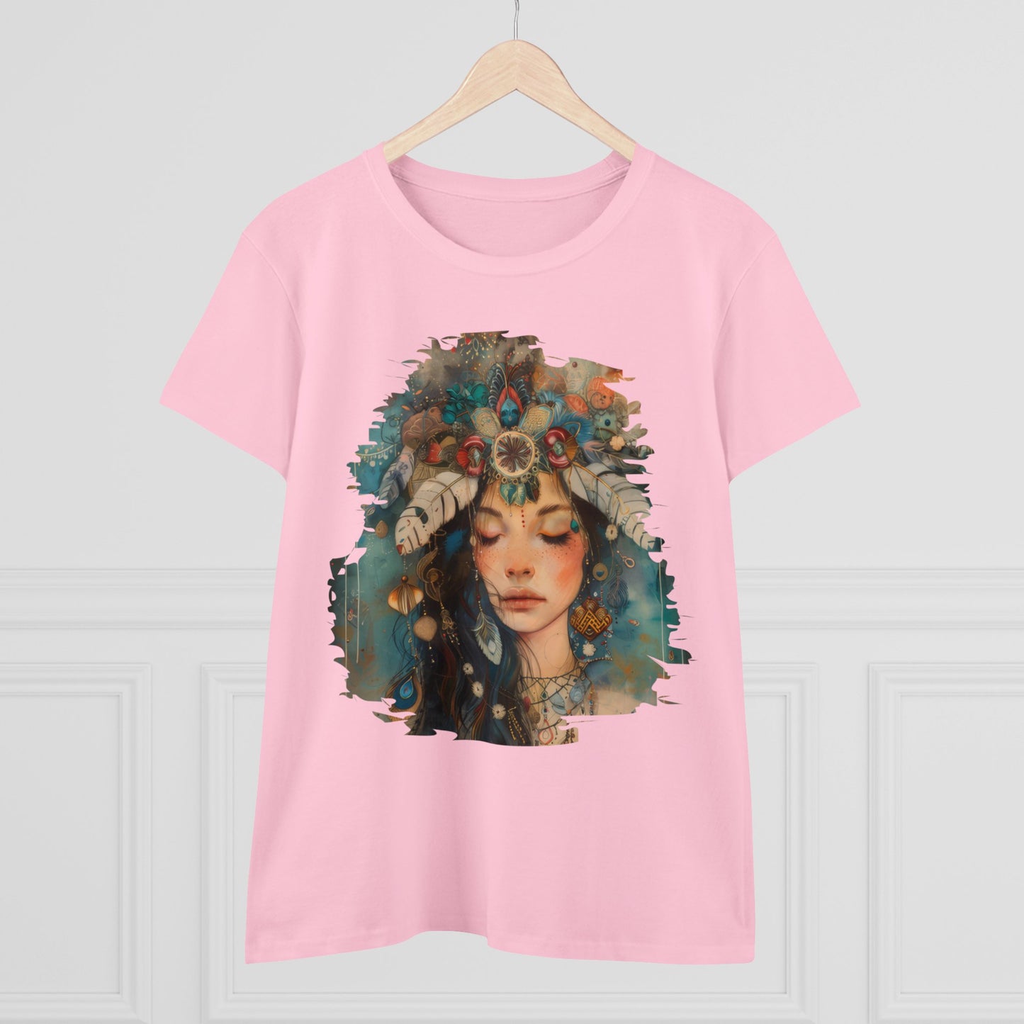 EW - Flowers - Women's Midweight Cotton Tee