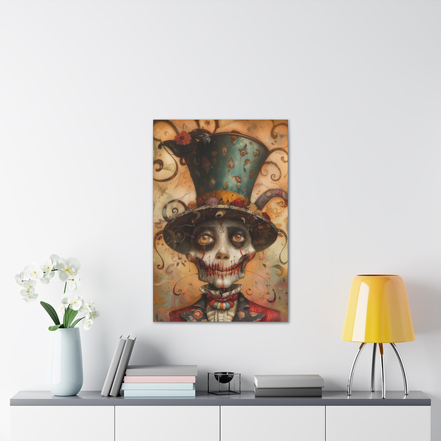 Top Hat - Canvas Stretched, 0.75"