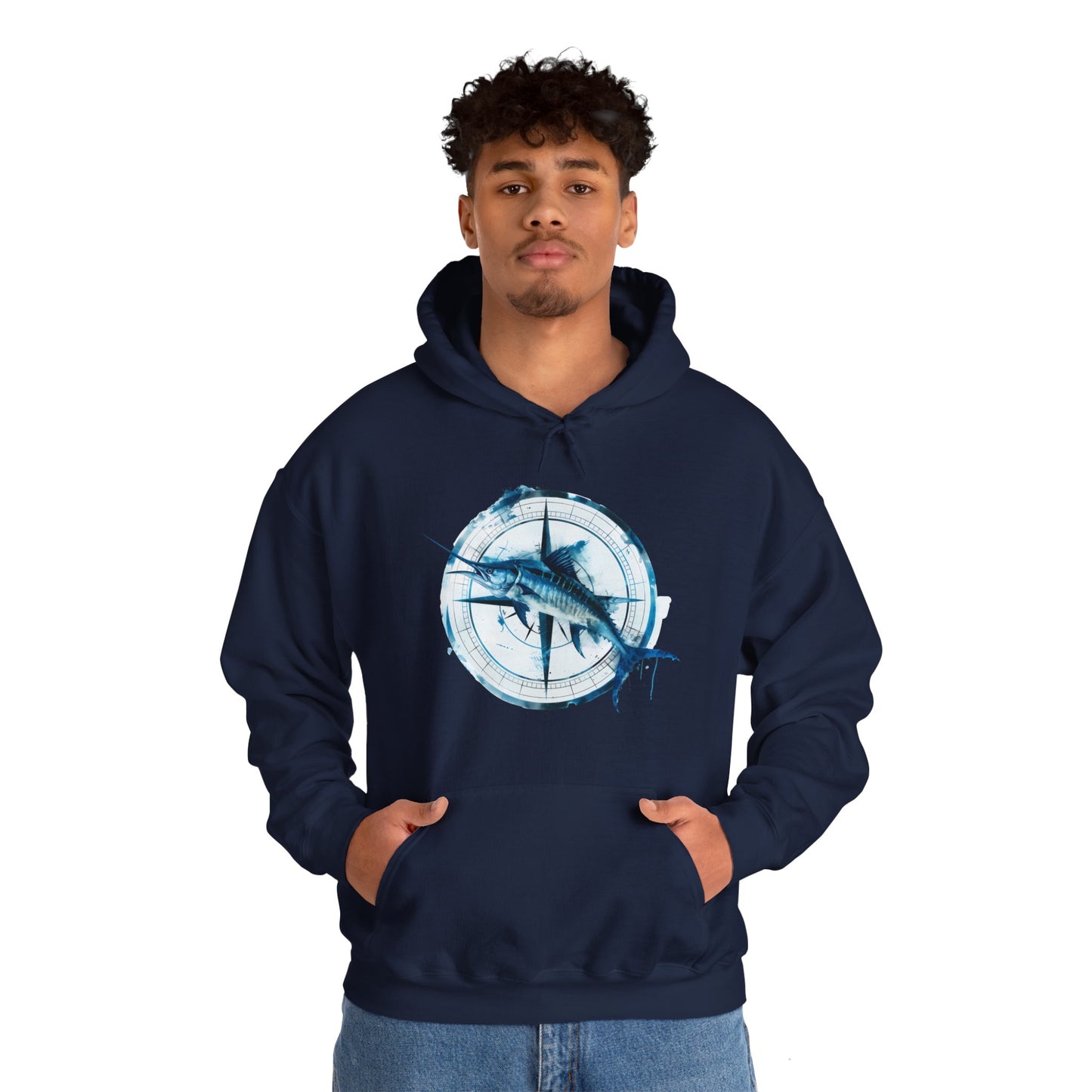 Marlin - Unisex Heavy Blend™ Hooded Sweatshirt