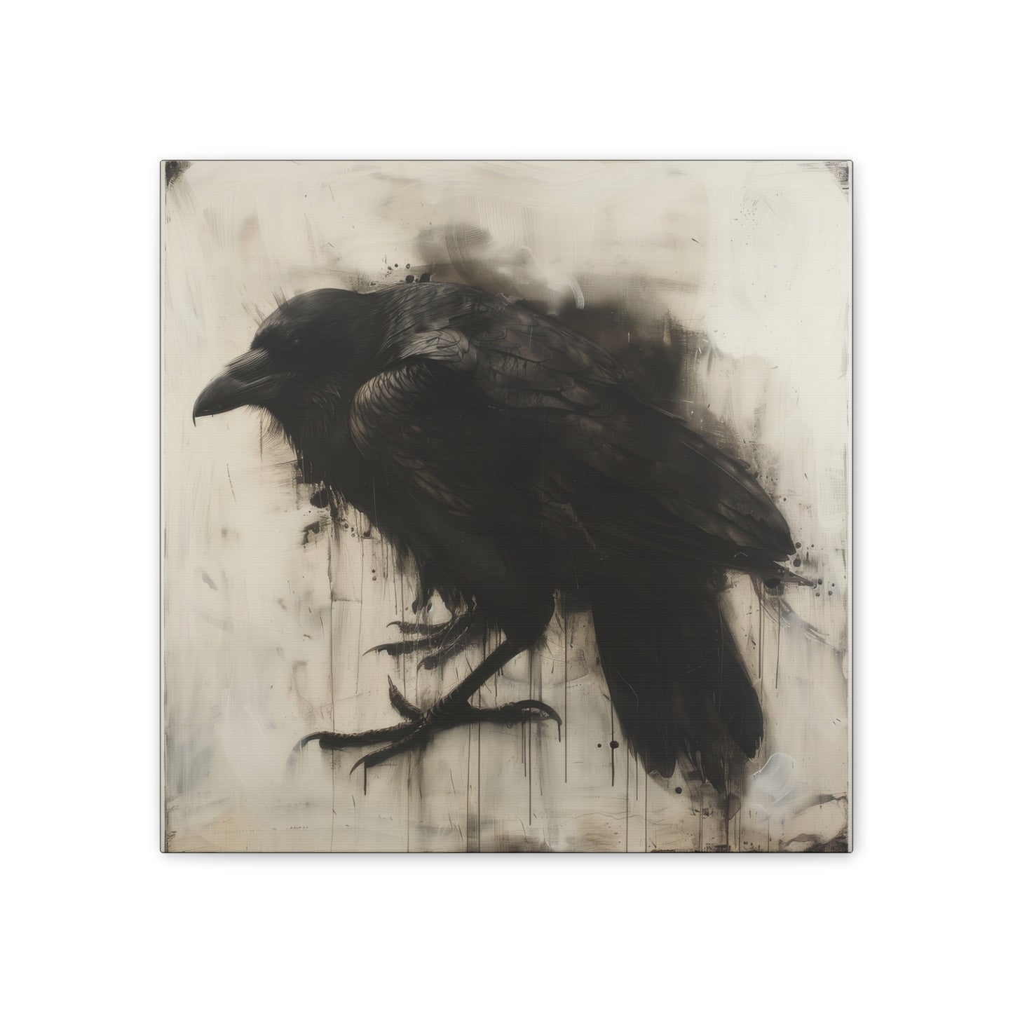 Blackbird - Canvas Stretched, 0.75"