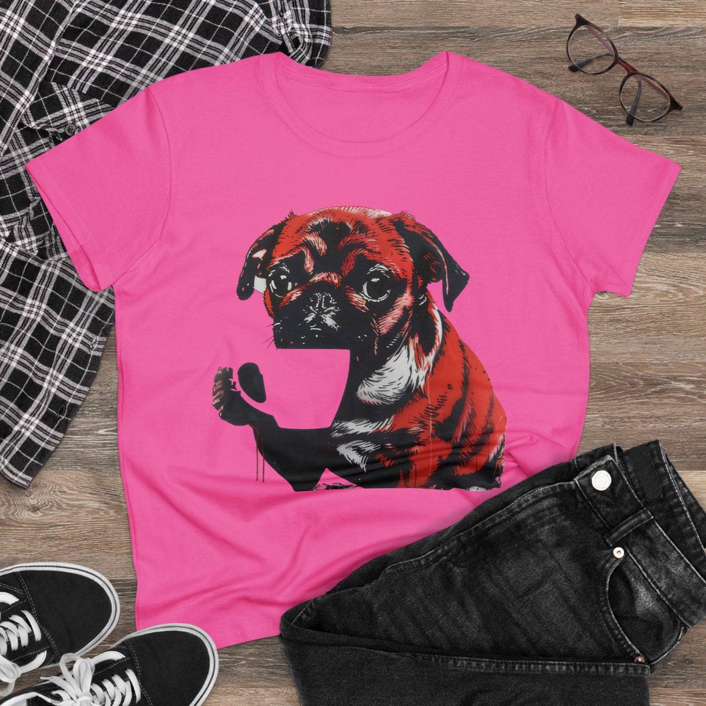 Coffee Dog - Fantasy - Women's Midweight Cotton Tee