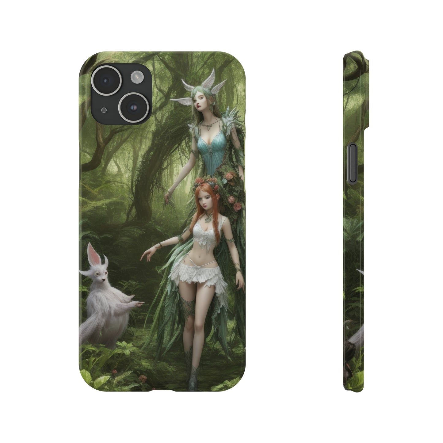 Curious Wood Nymph - Phone Case