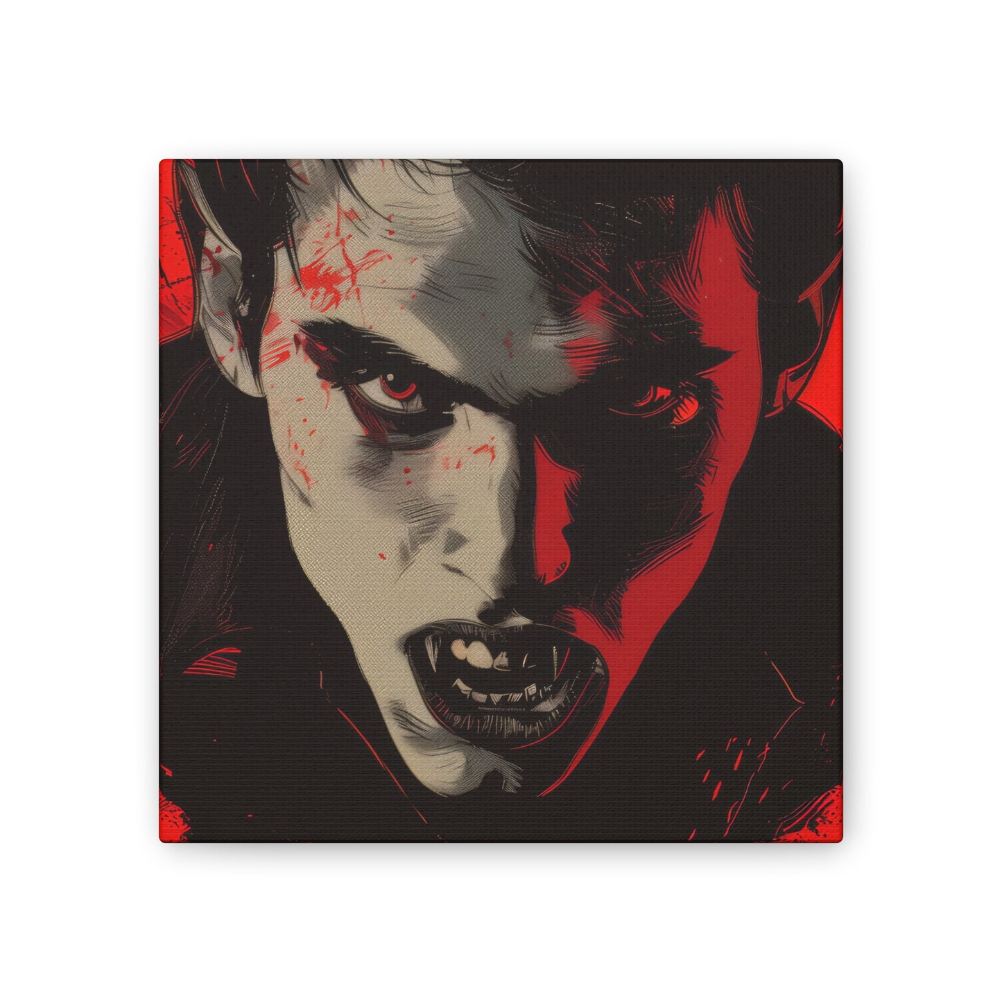 Vampire - Canvas Stretched, 0.75" - Canvas Stretched, 0.75"