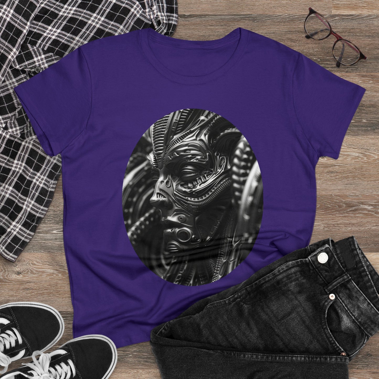 Alien to Us - Fantasy - Women's Midweight Cotton Tee