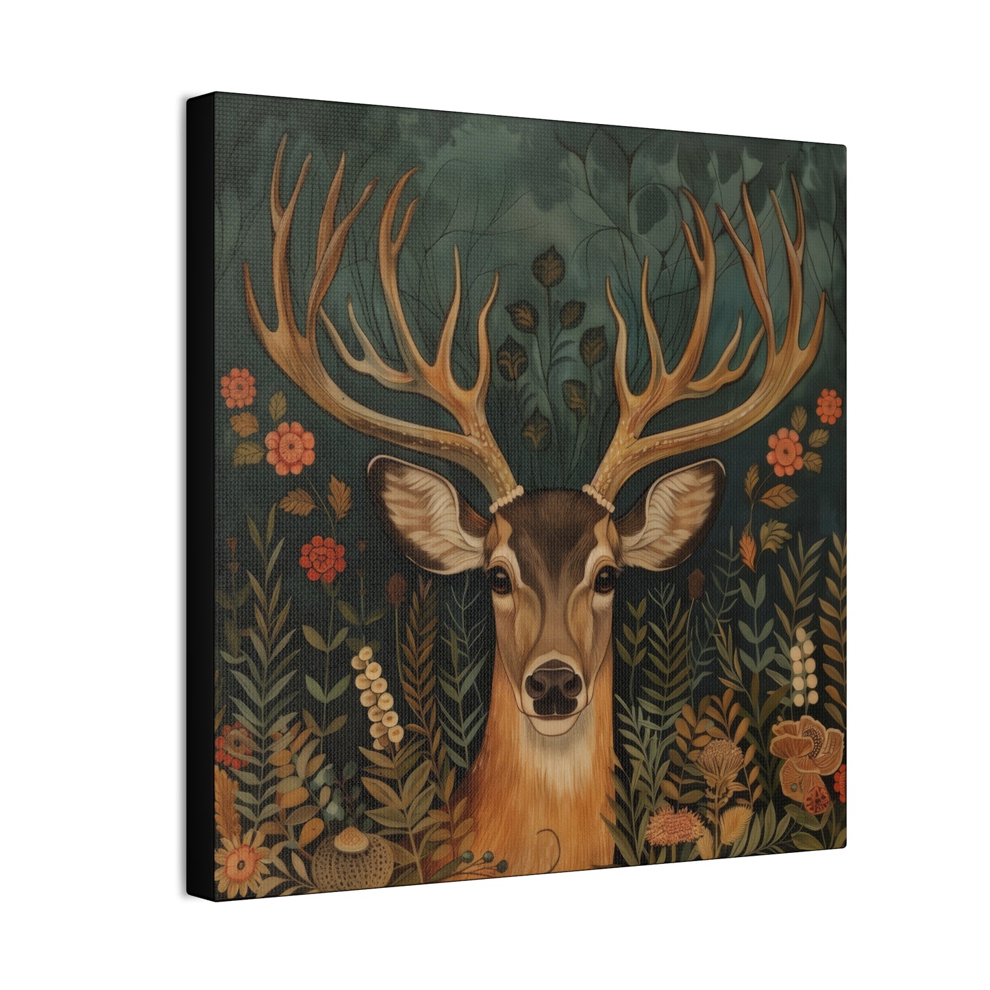 Deer - Canvas Stretched, 0.75"