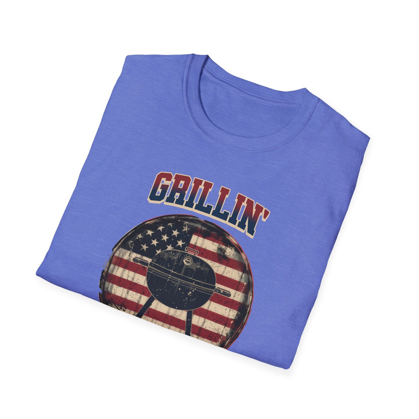 Grillin and Chillin - Unisex Softstyle T-Shirt