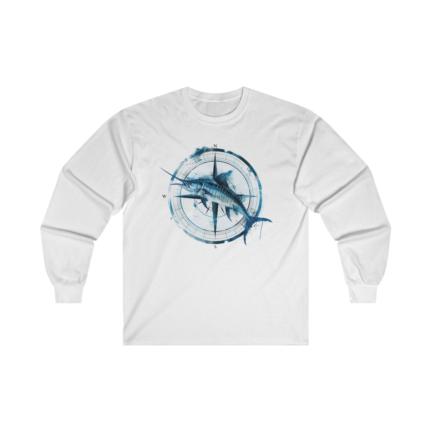 Marlin - Unisex Ultra Cotton Long Sleeve Tee