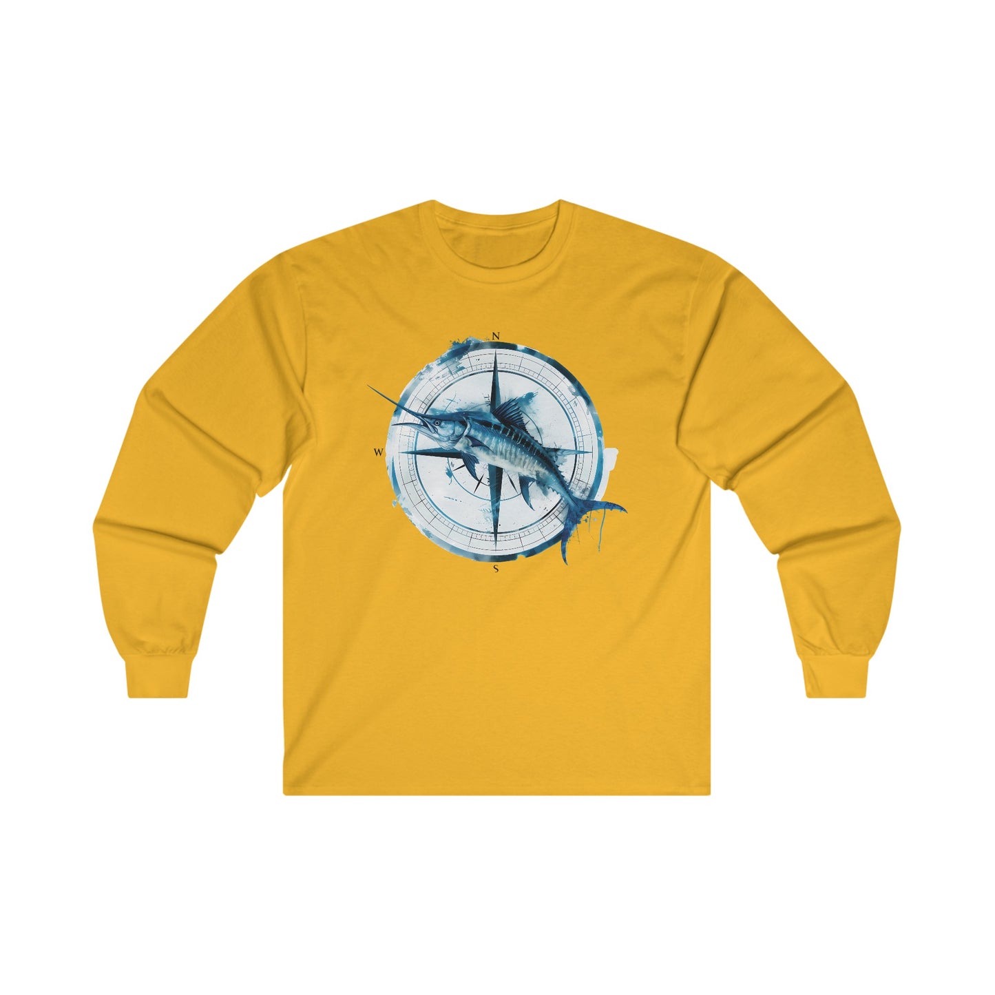 Marlin - Unisex Ultra Cotton Long Sleeve Tee