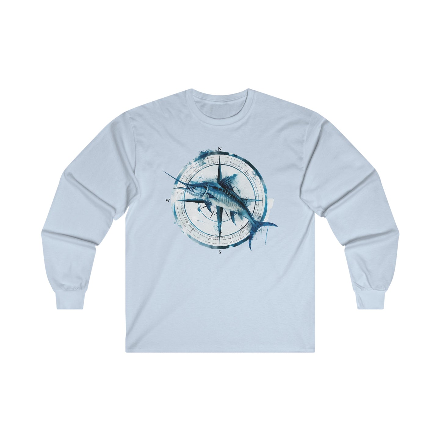 Marlin - Unisex Ultra Cotton Long Sleeve Tee