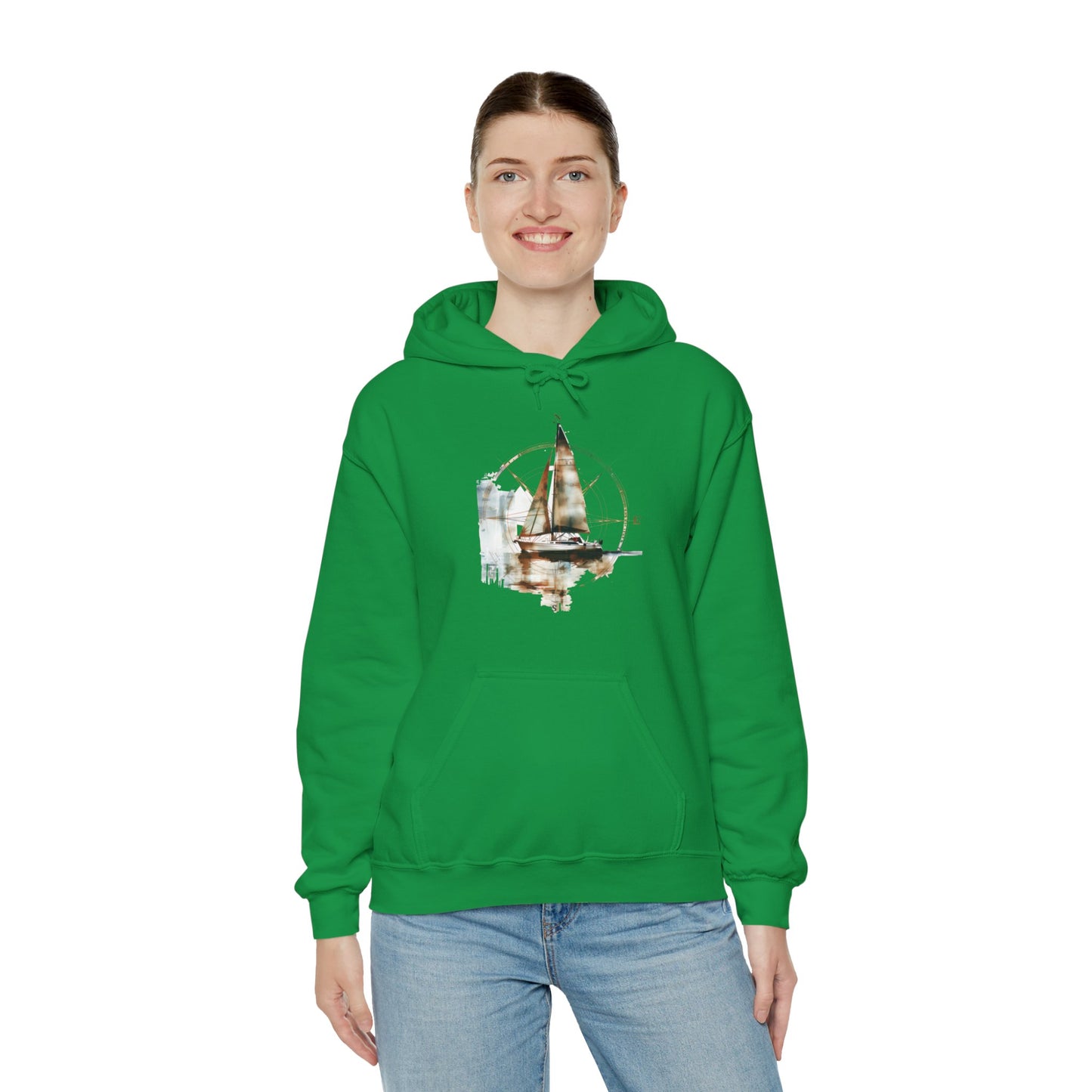 Sailing - Unisex Heavy Blend™ Hooded Sweatshirt