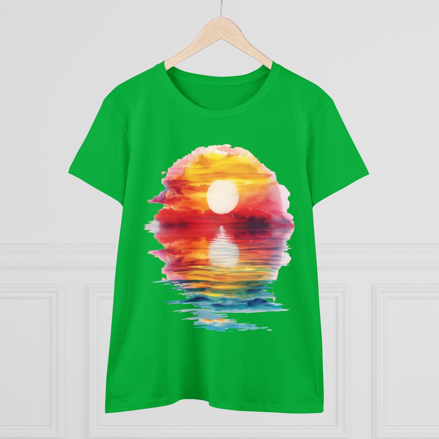 Sunrise - Women's Midweight Cotton Tee