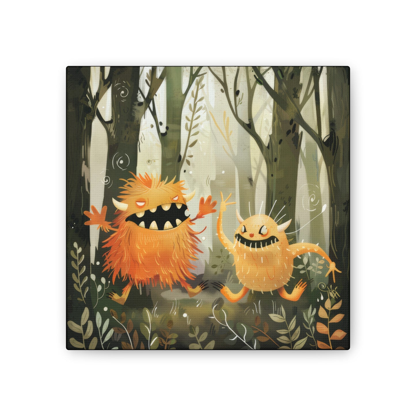 Monsters - Canvas Stretched, 0.75"