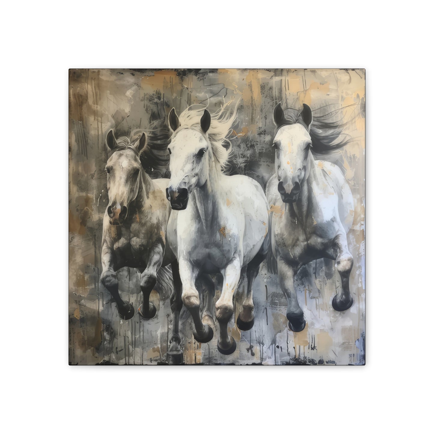 Horses - Canvas Stretched, 0.75"