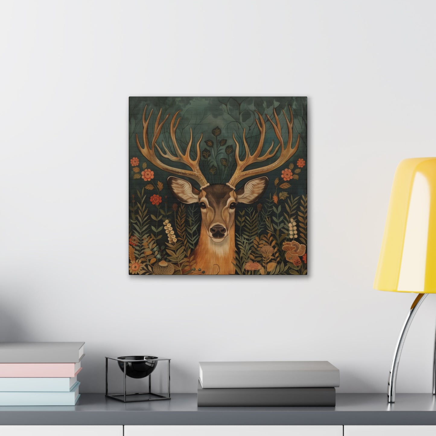 Deer - Canvas Stretched, 0.75"