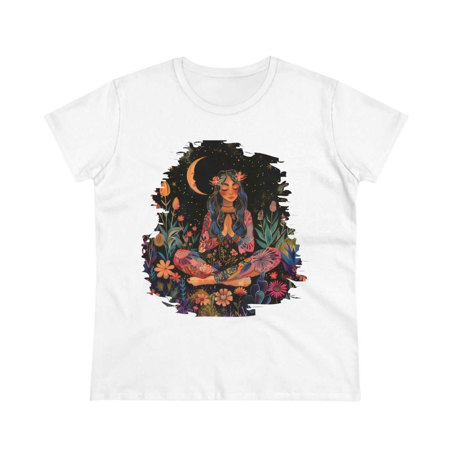 Meditation - Women's Midweight Cotton Tee