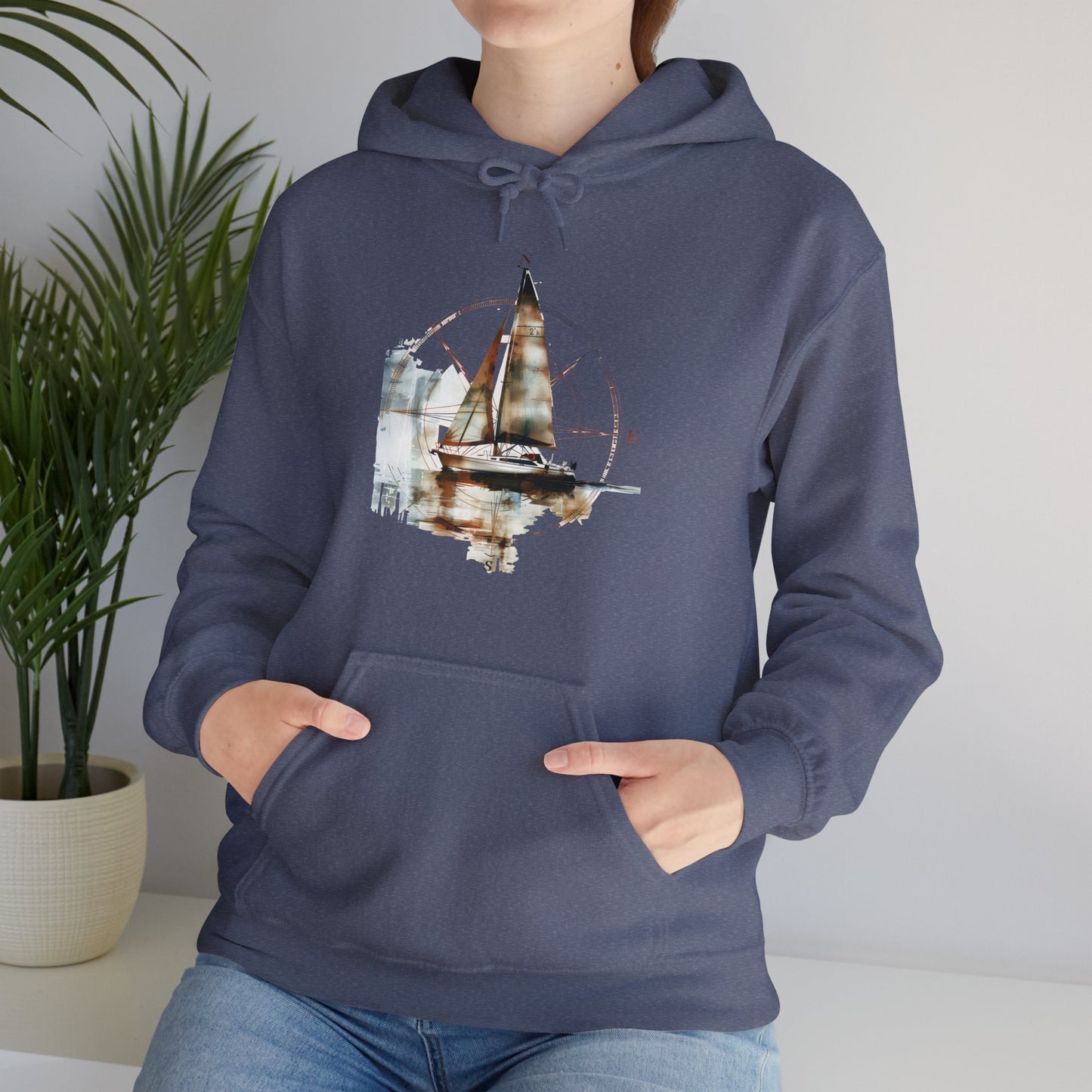 Sailing - Unisex Heavy Blend™ Hooded Sweatshirt