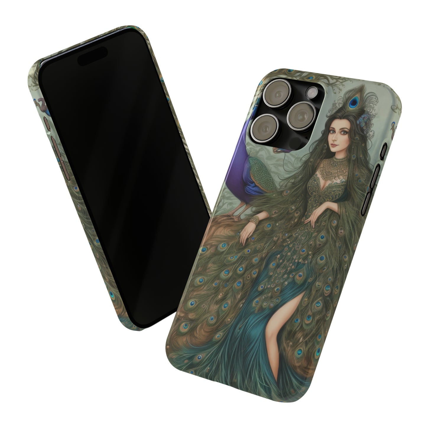 Peacock Witch - Phone Case