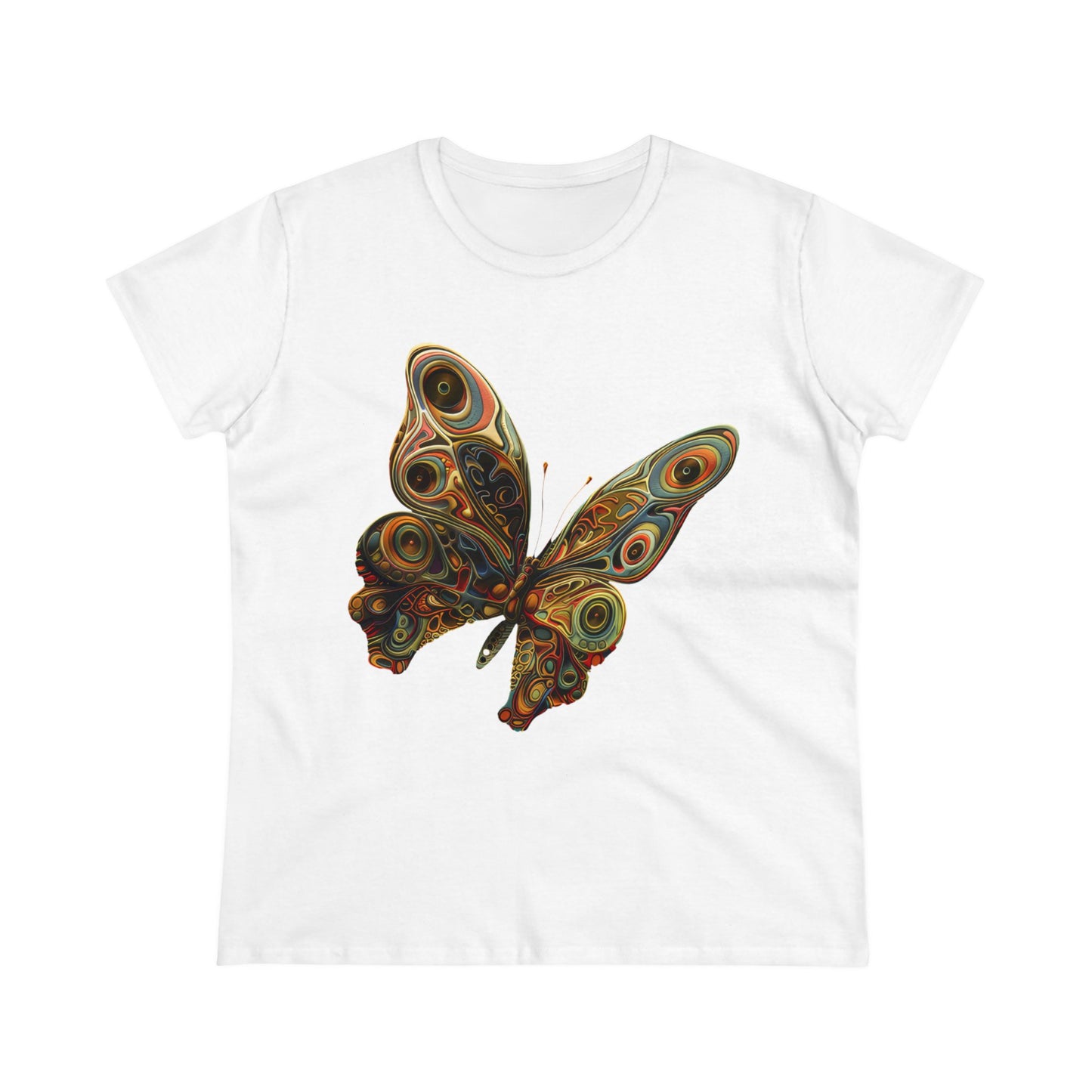 Butterfly - Women's Midweight Cotton Tee