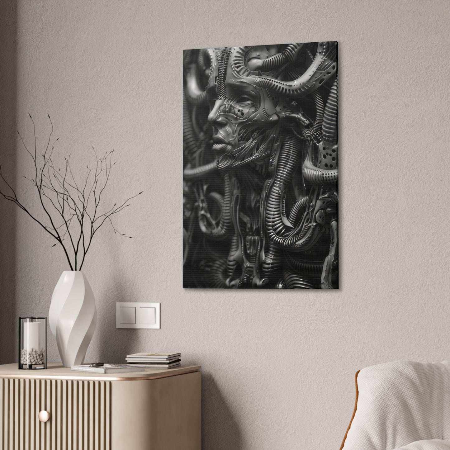 Alien to Us - Canvas Stretched, 0.75"