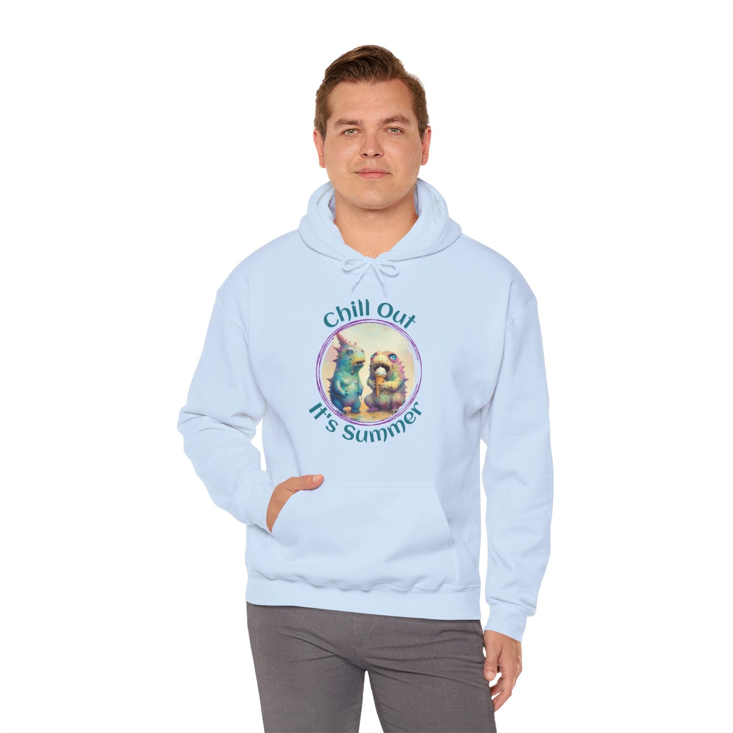 Chill Out, It's Summer - Unisex Heavy Blend™ Hooded Sweatshirt