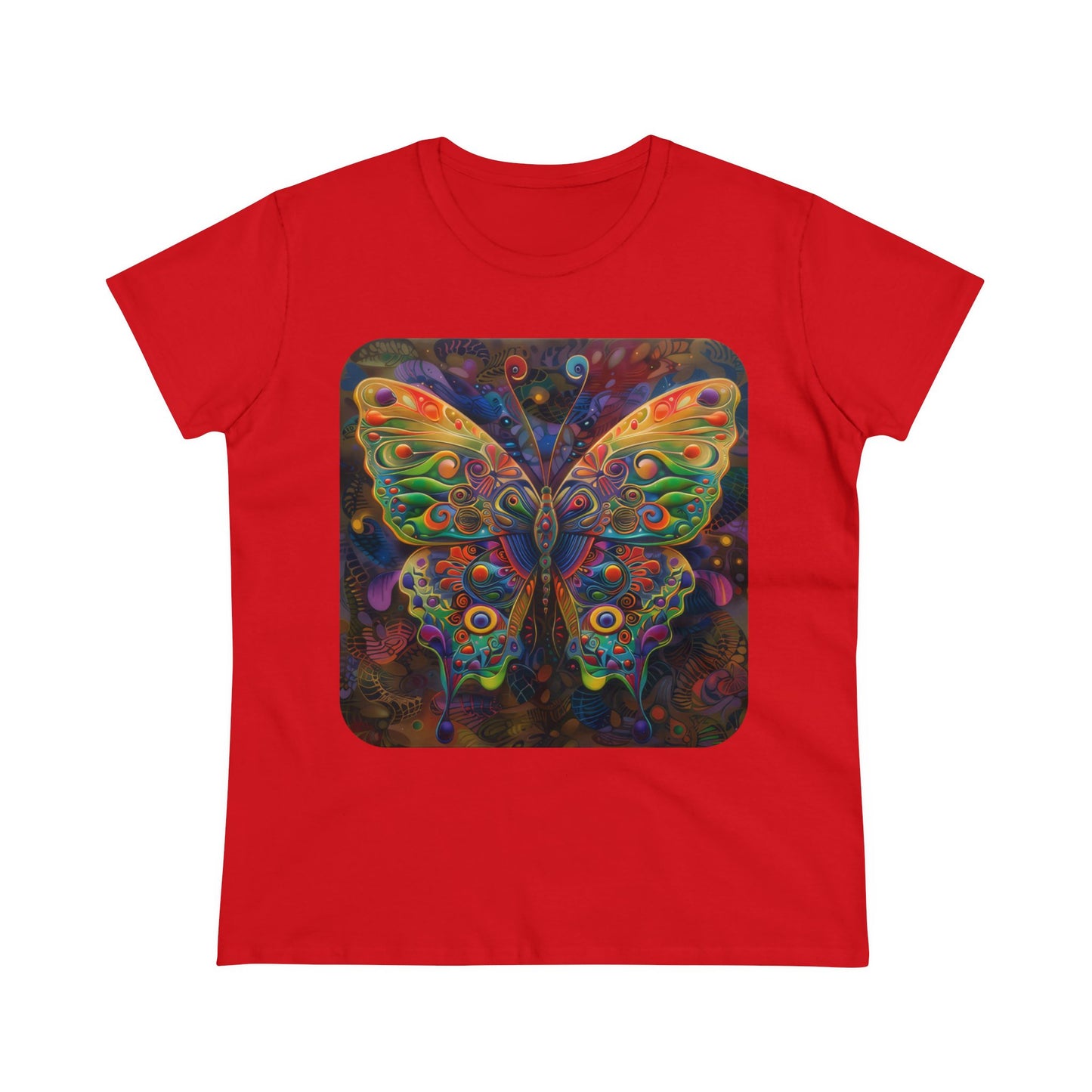 Butterfly - Women's Midweight Cotton Tee