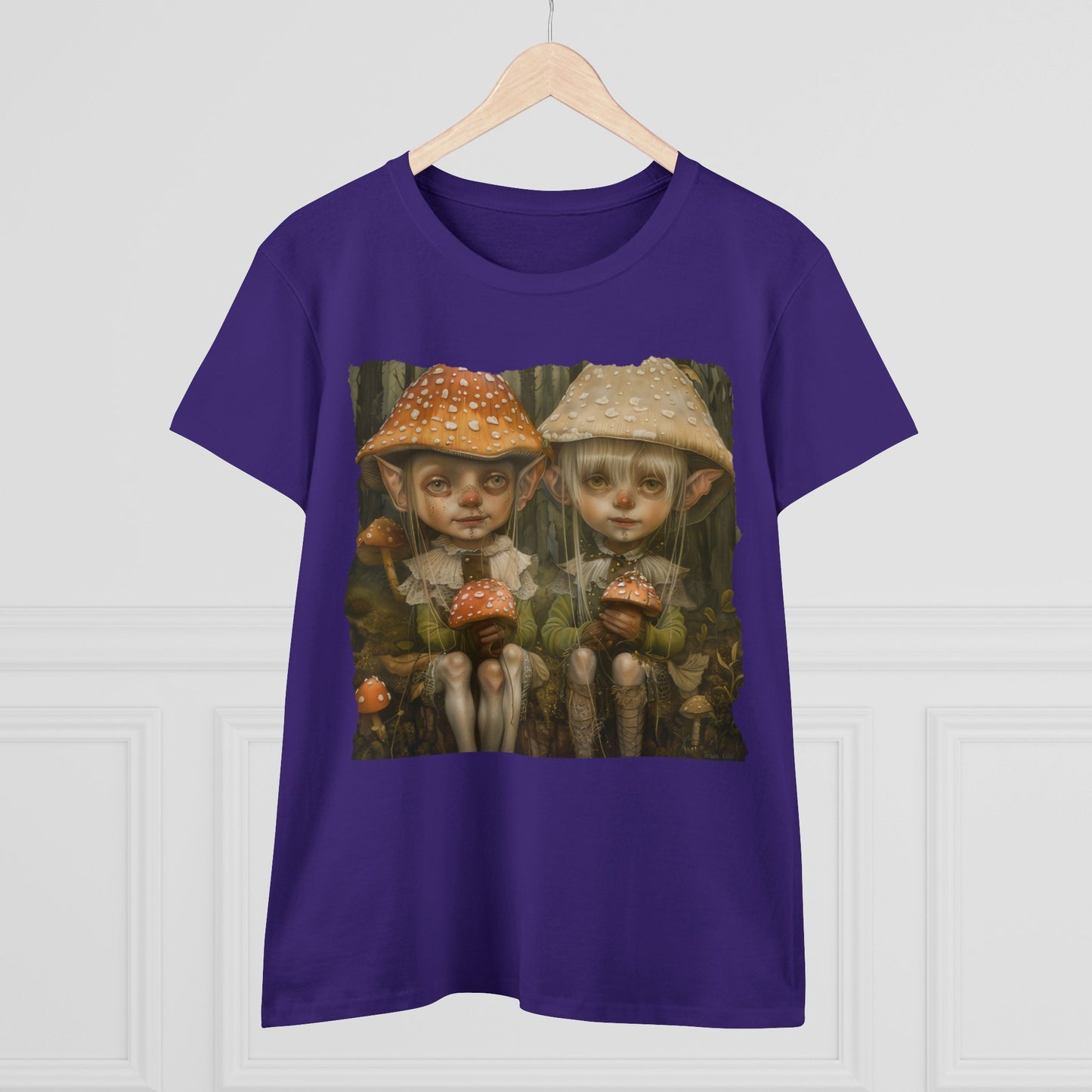 Elves - Fantasy - Women's Midweight Cotton Tee