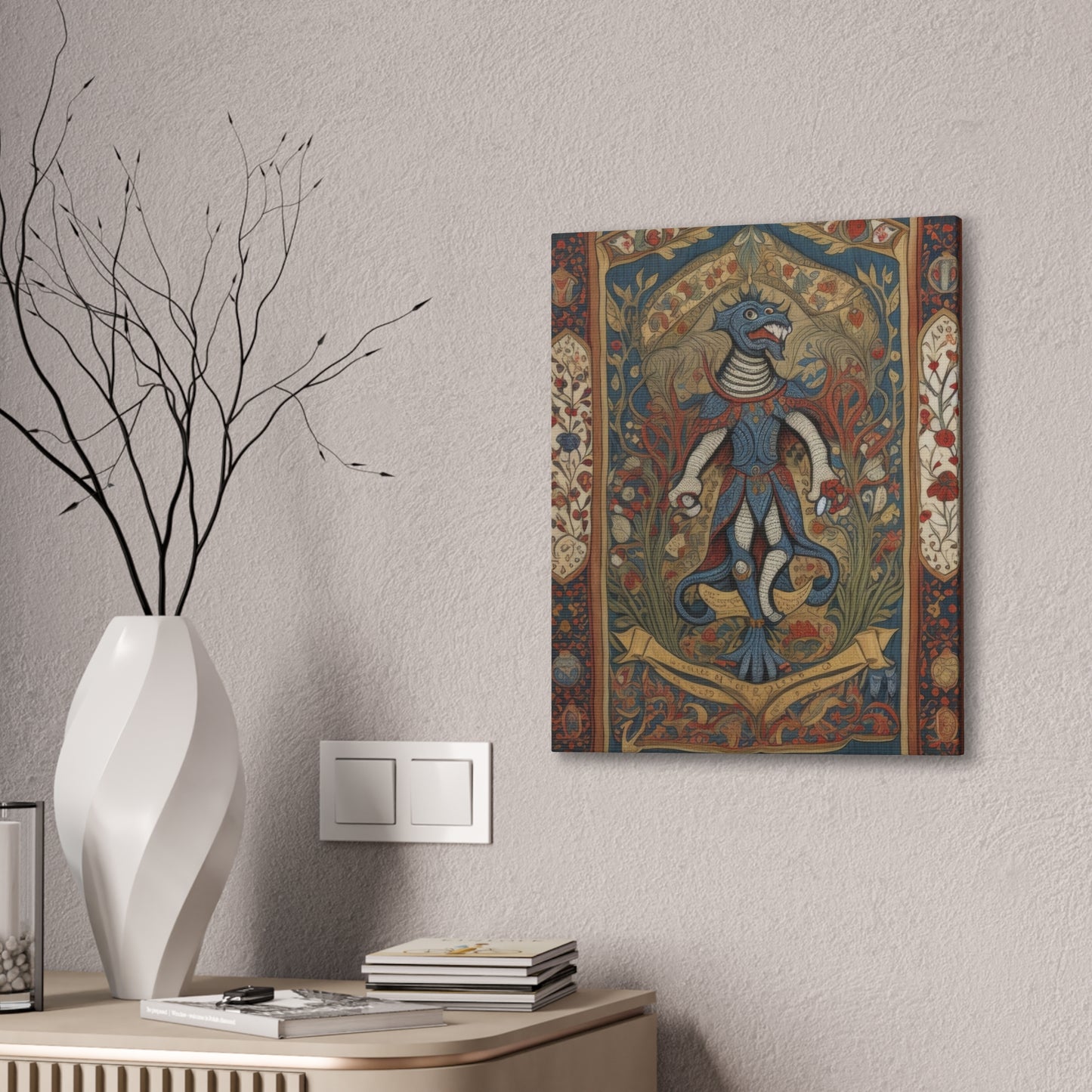 Medieval Tapestry - Canvas Stretched, 0.75"