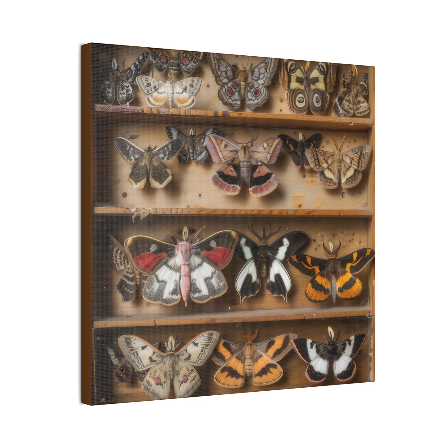 Moth Collection - Canvas Stretched, 0.75"