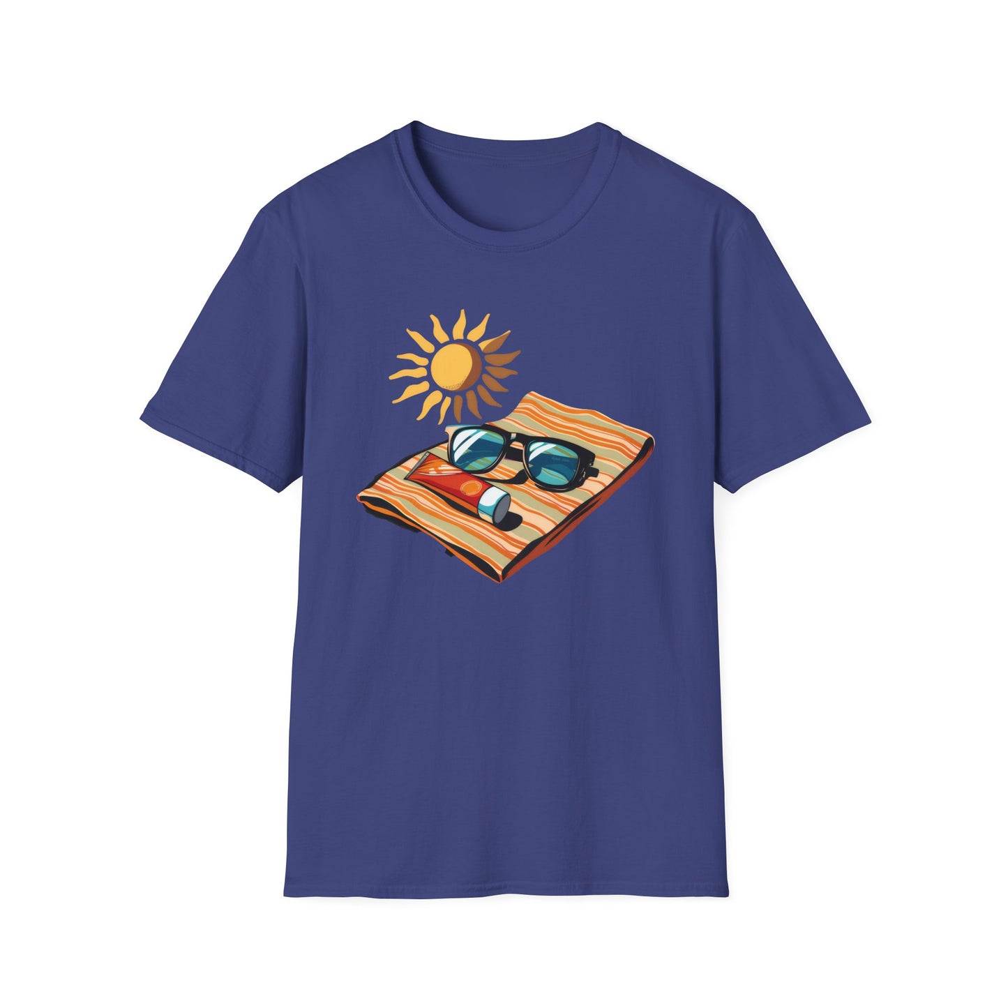 Beach Time! - Unisex Softstyle T-Shirt