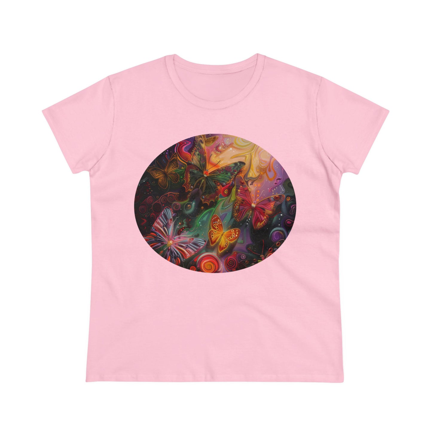 Butterflies - Women's Midweight Cotton Tee