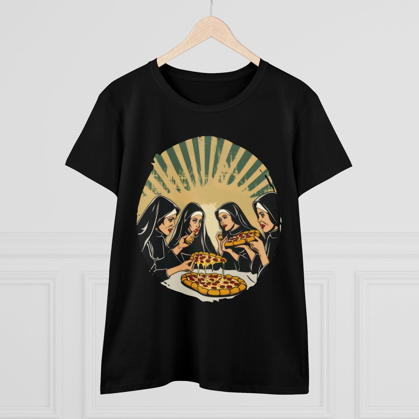 Pizza Divine - Women's Midweight Cotton Tee