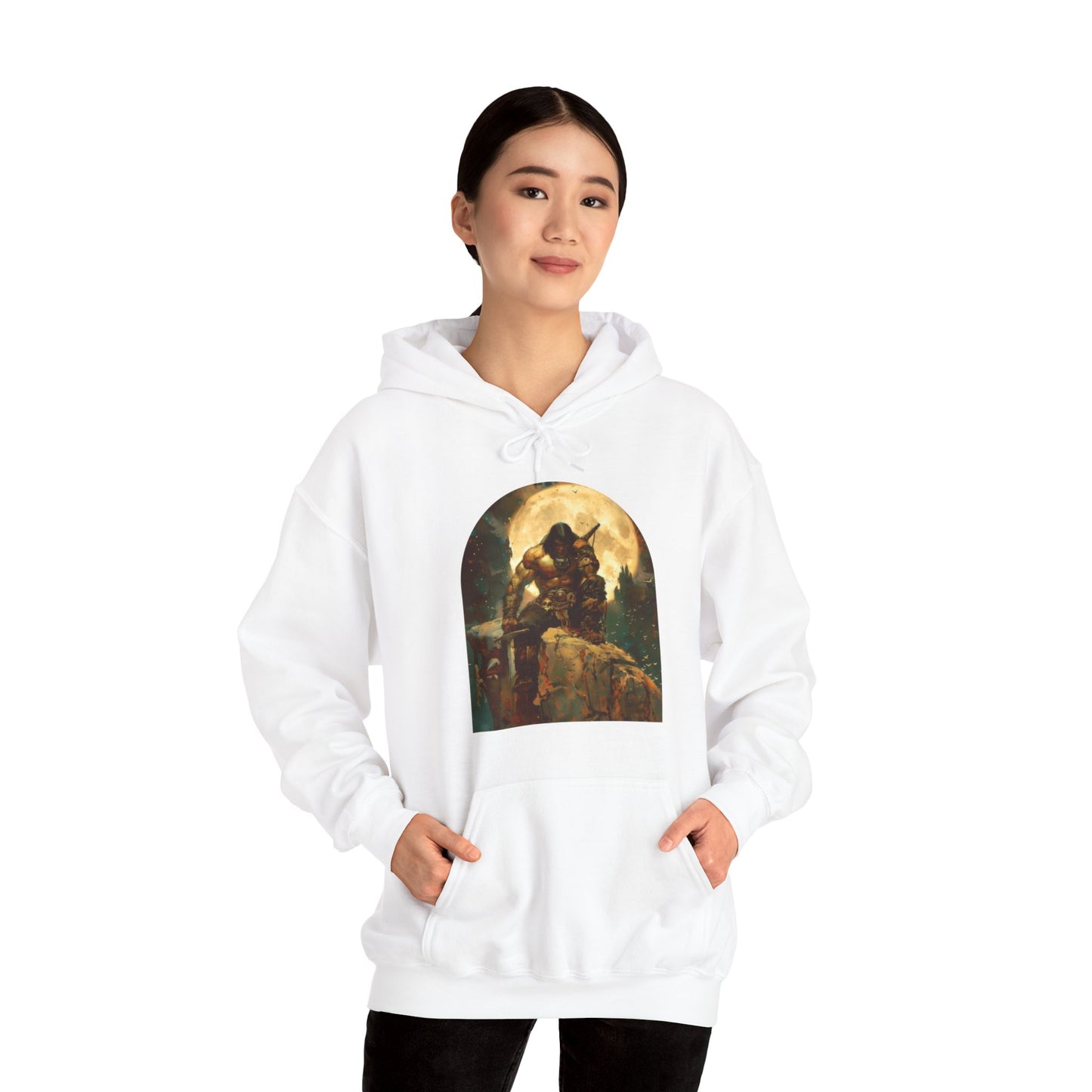 Warrior - Unisex Heavy Blend™ Hooded Sweatshirt