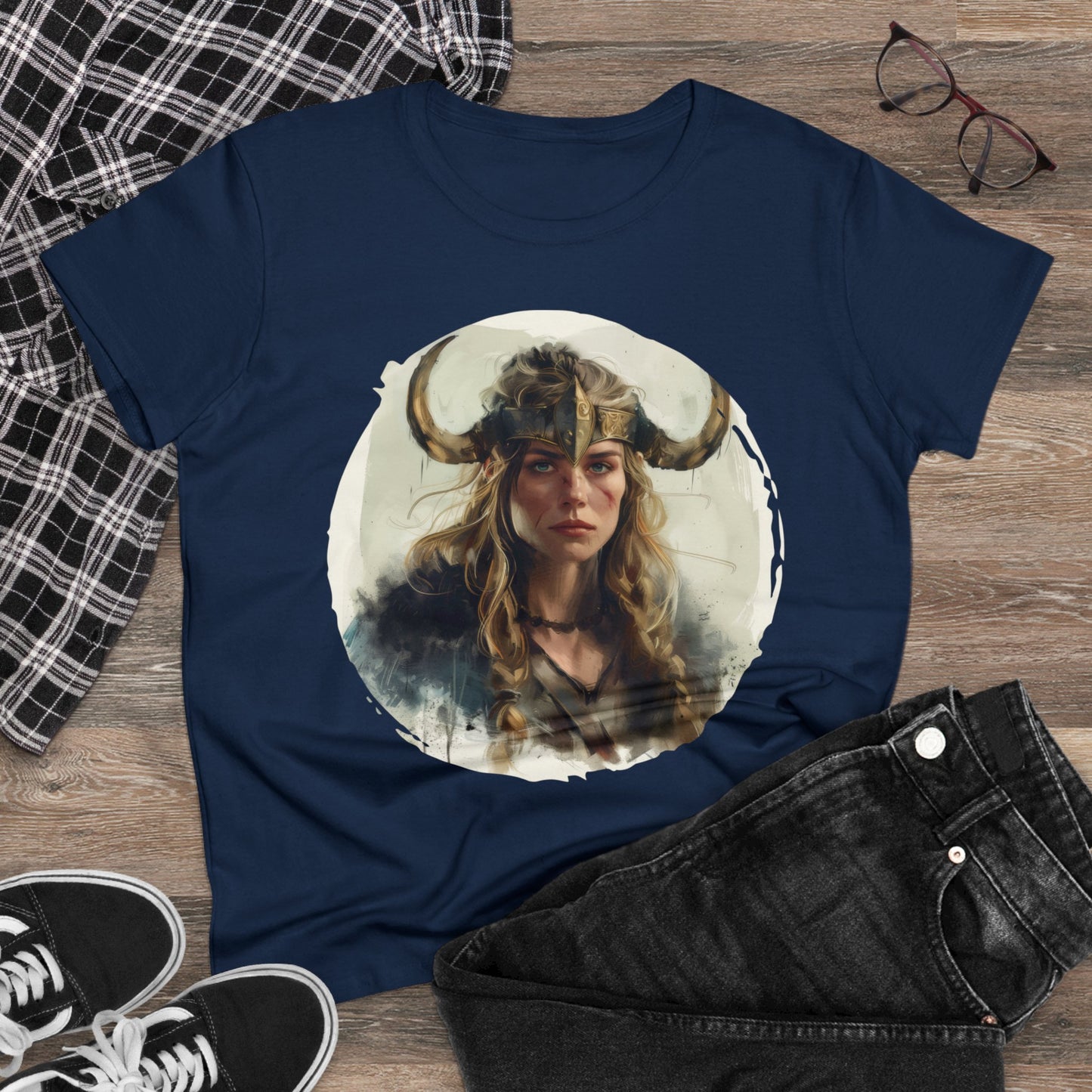 Viking - Fantasy - Women's Midweight Cotton Tee