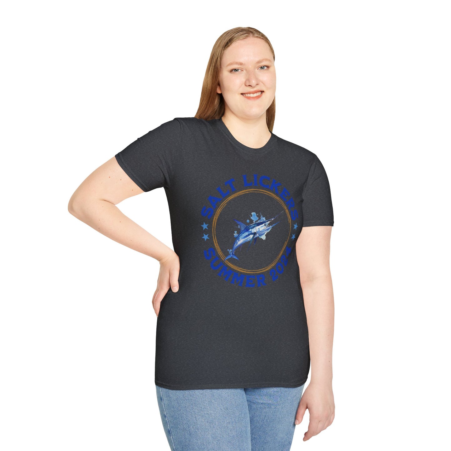 Deep Sea Fishing - Unisex Softstyle T-Shirt