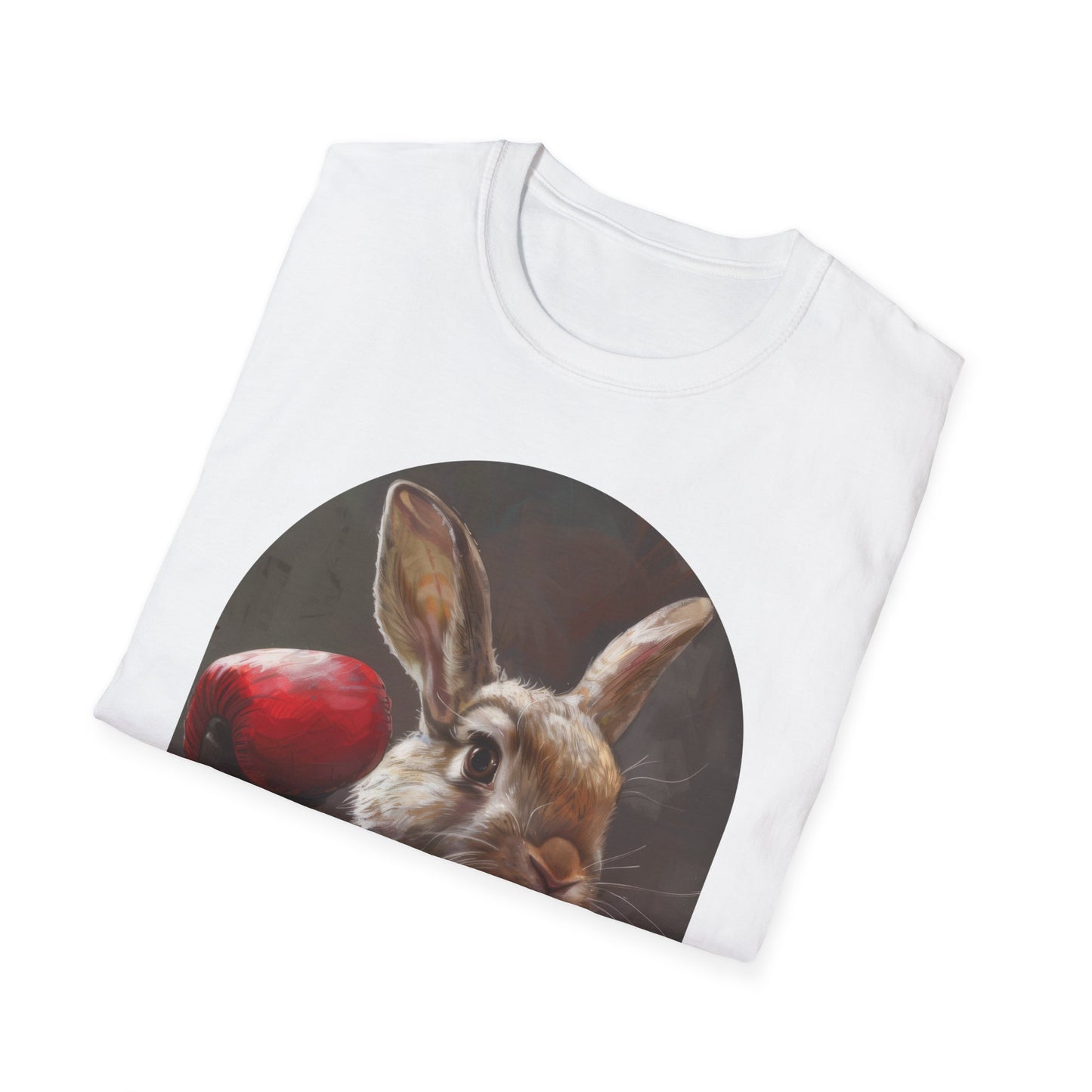 Boxing Bunny - Unisex Softstyle T-Shirt