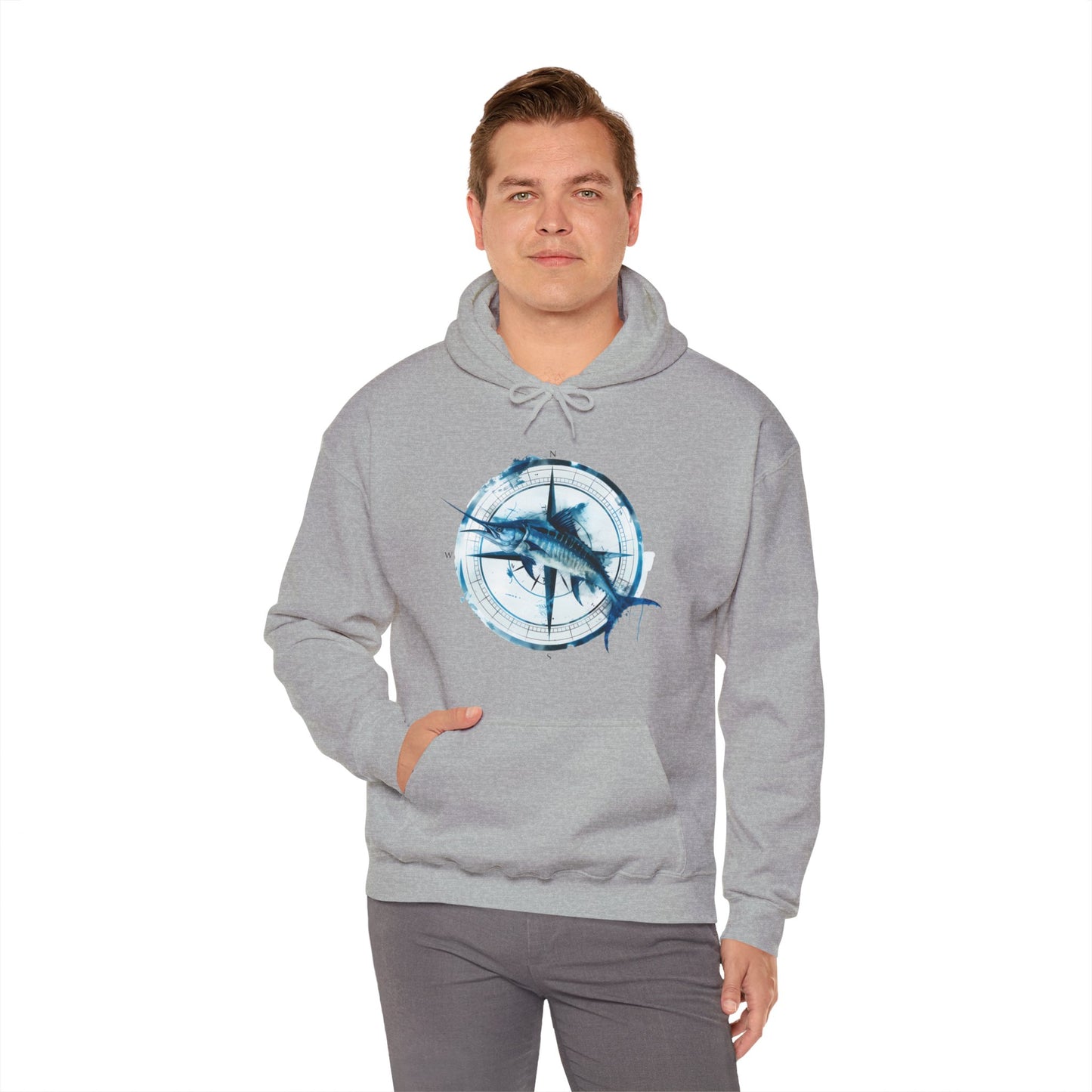 Marlin - Unisex Heavy Blend™ Hooded Sweatshirt