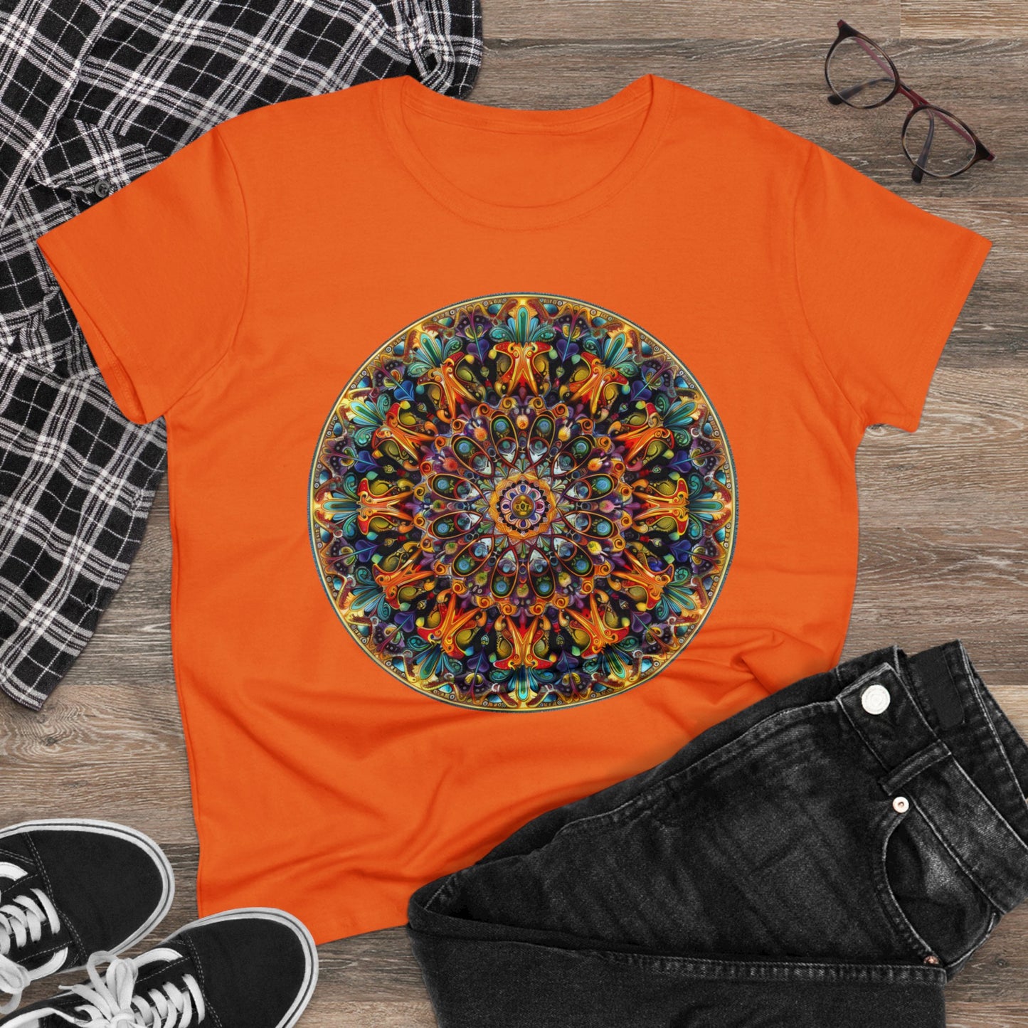 Mandala - Women's Midweight Cotton Tee